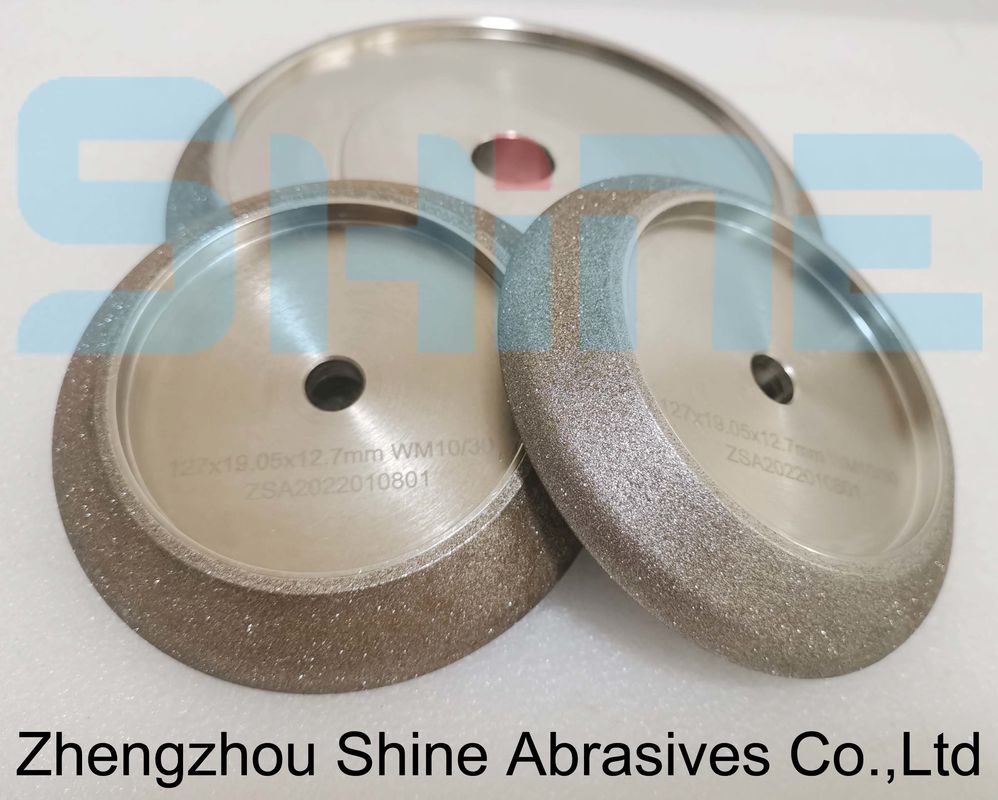 ODM CBN Diamond Grinding Wheel per l'affronto della lama di sega a fascia 127D x 22.2T