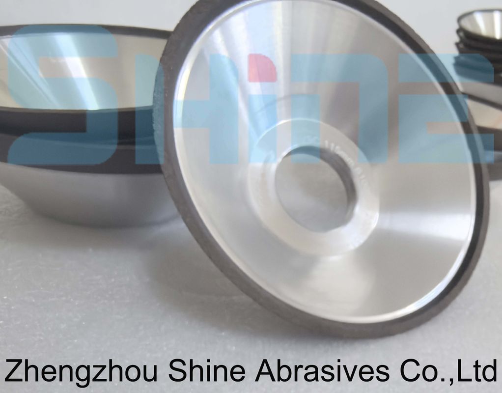 11V9 Resina a forma di ciotola legato al diamante / CBN Griglia in acciaio inox