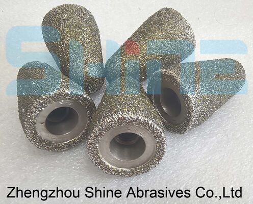 Punte diamantate galvanizzate per utensili rotanti durevoli