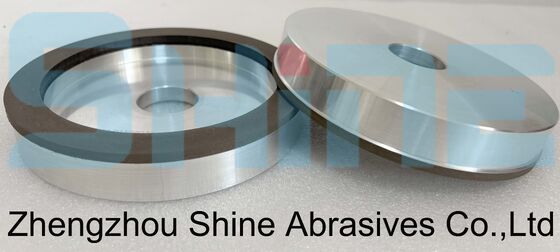 Mola abrasiva CBN con legante resinoide 6A2 150x25x32mm per affilatura antigraffio dell'acciaio inossidabile