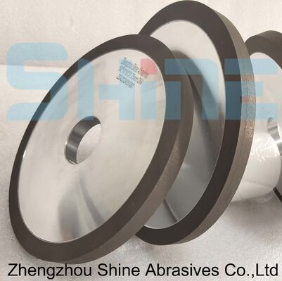 Mola per rettifica diamantata D126 con legante in resina 1A1 200mm per rettifica a specchio di utensili PCD